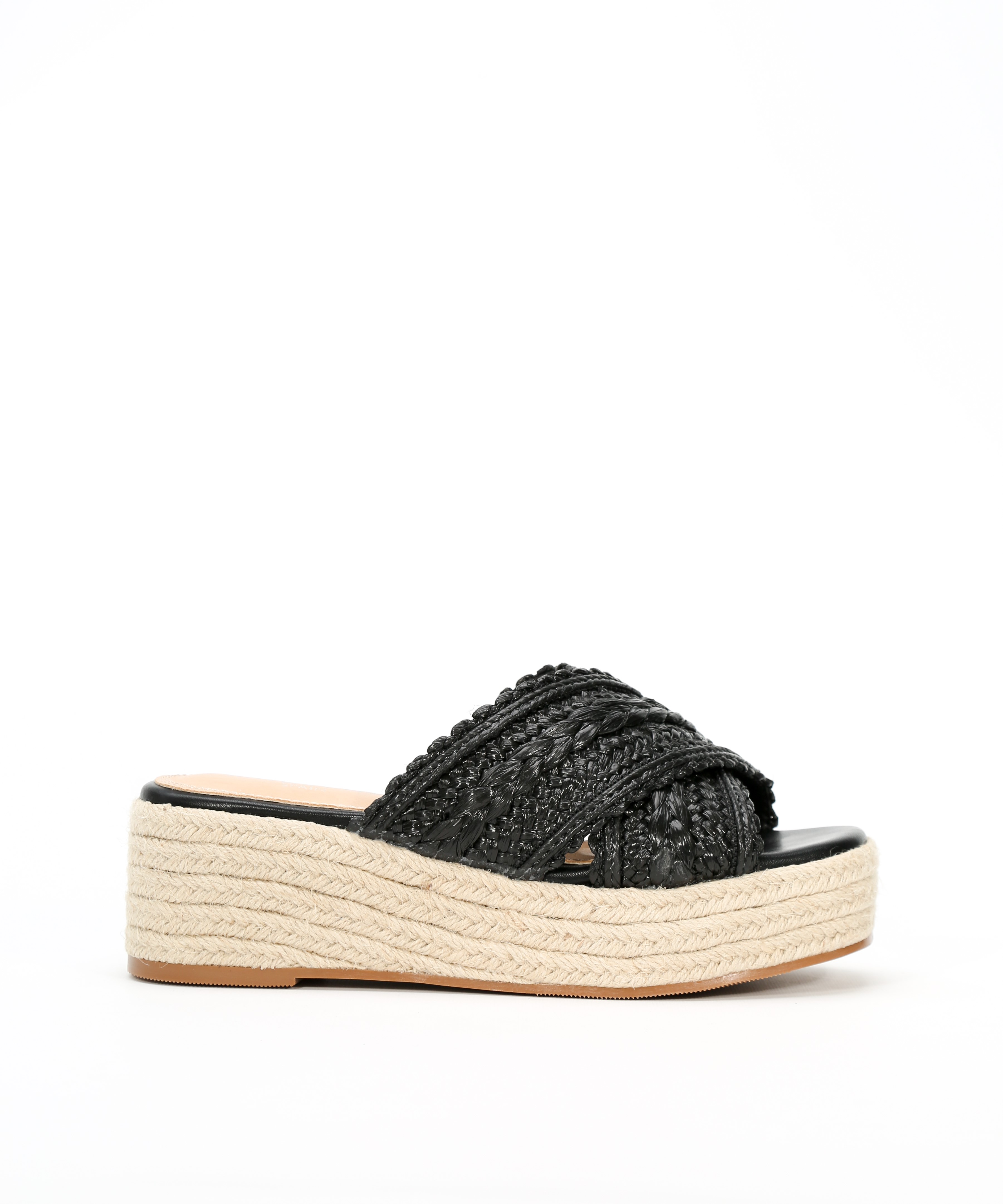 Sandalias plataforma cruceta detalles image number null